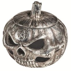 Pot 'Pumpkin Skull'