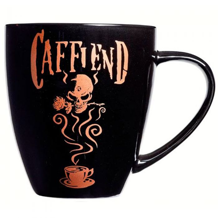 Mug 'Caffiend' en Porcelaine