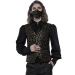 Masque 'Alchemist' en Jacquard Noir et Or