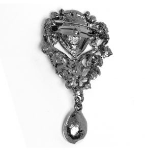 Broche 'Vampiria' Noire