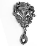 Broche 'Vampiria' Noire