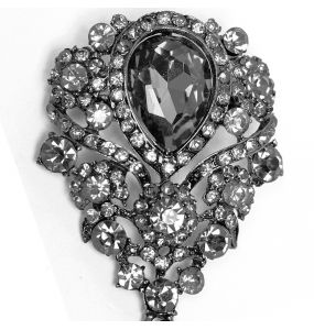 Broche 'Vampiria' Noire