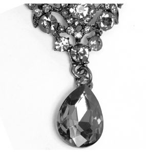 Broche 'Vampiria' Noire