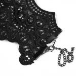 Choker 'Red Ruby' Noir et Rouge