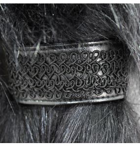 Manteau à Capuche 'Black Frozen' Noir