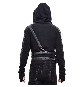 Black 'Altaïr' Harness Belt