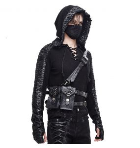 Black 'Altaïr' Harness Belt