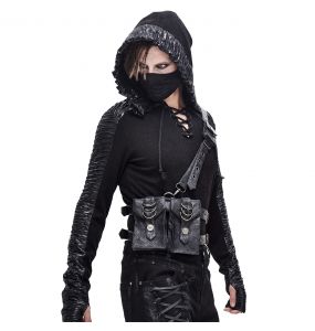 Black 'Altaïr' Harness Belt