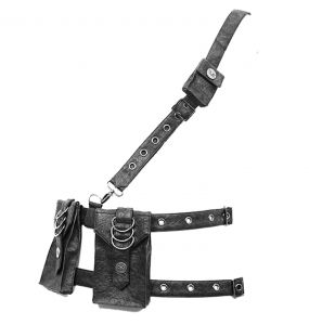 Black 'Altaïr' Harness Belt