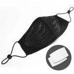 Black 'Dead Hands' Face Mask