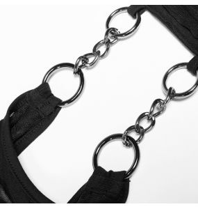 Black 'Destruction Unit' Top