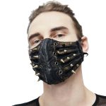 Masque 'Copper Pinned' Noir
