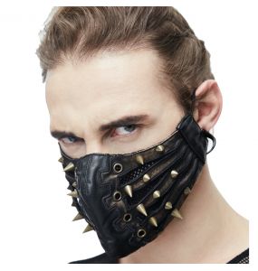 Masque 'Copper Pinned' Noir