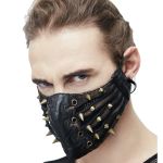 Masque 'Copper Pinned' Noir