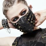 Masque 'Copper Pinned' Noir