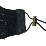 Masque 'Copper Pinned' Noir