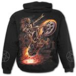 Sweat à Capuche pour Enfants 'Hell Rider' Noir