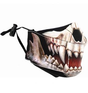 Black 'Rock Jaw' Face Mask
