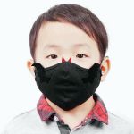 Black 'The Bat' Face Mask for Kids