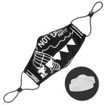 Masque pour Enfants 'Shark Teeth' Noir