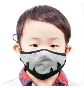 Black and Grey Face Mask for Kids