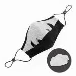 Masque pour Enfants Gris et Noir