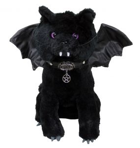 Chat en Peluche 'Bat Cat' Noir