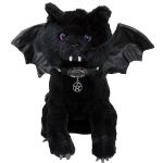 Black 'Bat Cat' Plush Cat