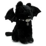 Black 'Bat Cat' Plush Cat