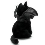 Black 'Bat Cat' Plush Cat