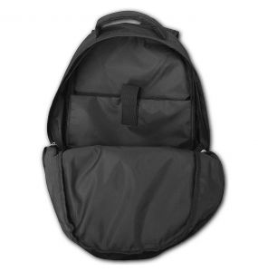 Black 'Samourai' Back Pack with Laptop Pocket