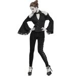 Black 'Cyber Game' Slim Pants