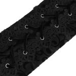 Black 'Cyber Game' Slim Pants