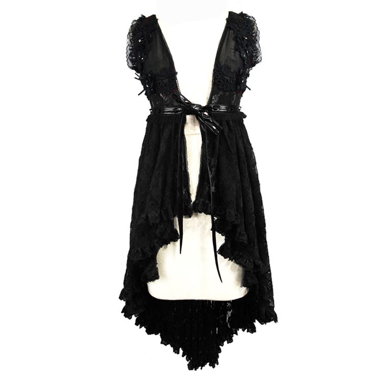 Black Lace 'Romantic Goth' Night Dress