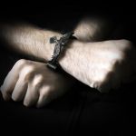 Black Consort Leather Wrist Strap