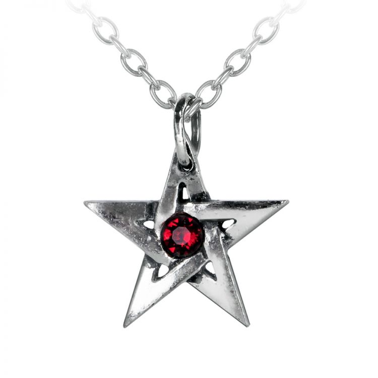 Crystal Pentagram Pendant