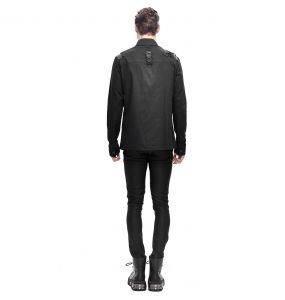 Chemise 'Cyberpunk' Noire