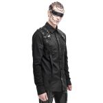 Chemise 'Cyberpunk' Noire