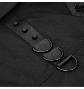 Chemise 'Cyberpunk' Noire