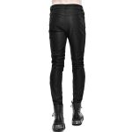 Black 'Robot Armor' Skinny Pants for Men