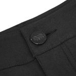 Black 'Robot Armor' Skinny Pants for Men