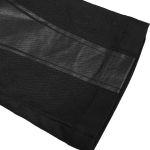 Black 'Robot Armor' Skinny Pants for Men