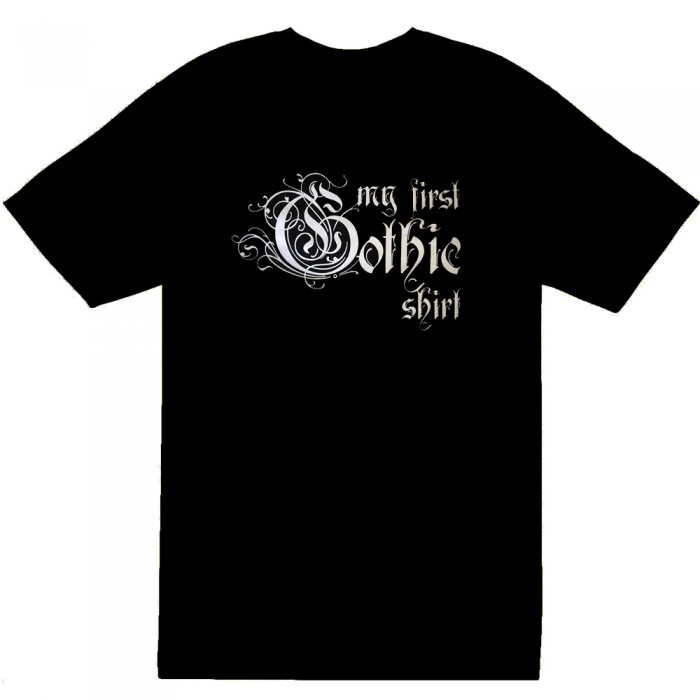 T-Shirt Bébé 'My First Gothic Shirt'