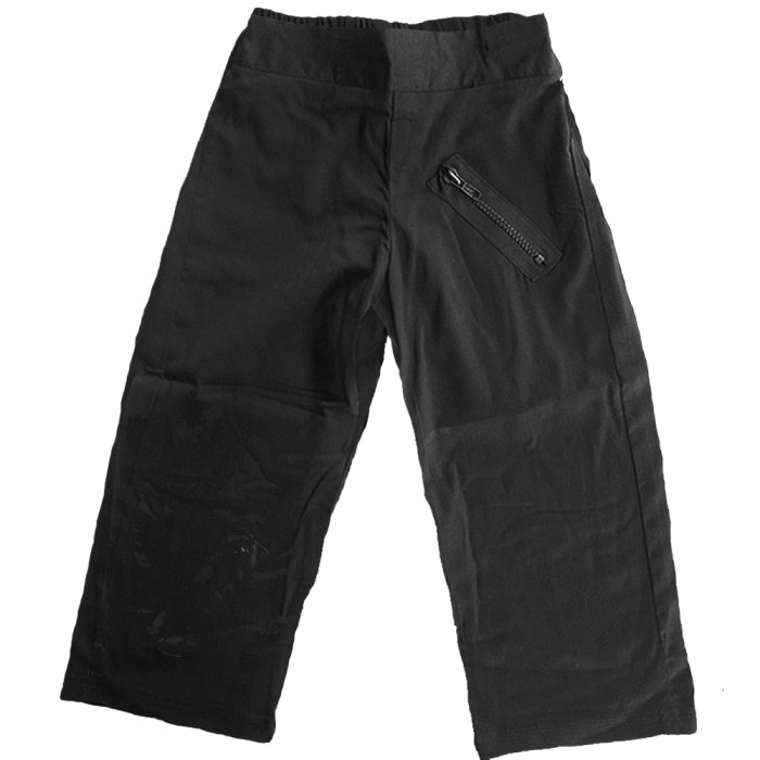 'Black Zip' Kids Pants