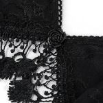 Black 'Gothic Tassel' Bikini