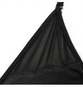 Black 'Bat Shaped' Bikini