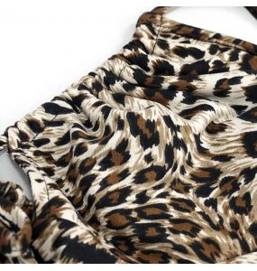 Beige Leopard Bikini