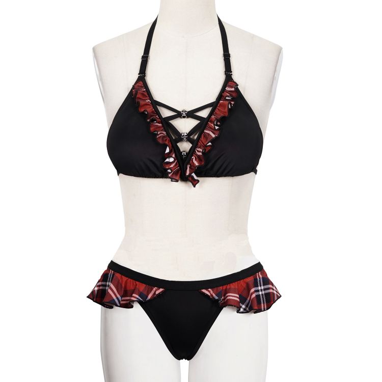 Black 'Scottish' Bikini