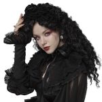 Bandeau Gothic Lolita 'Black Fairy' Noir