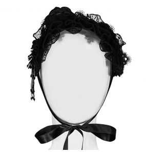 Black 'Fairy' Gothic Lolita Headband